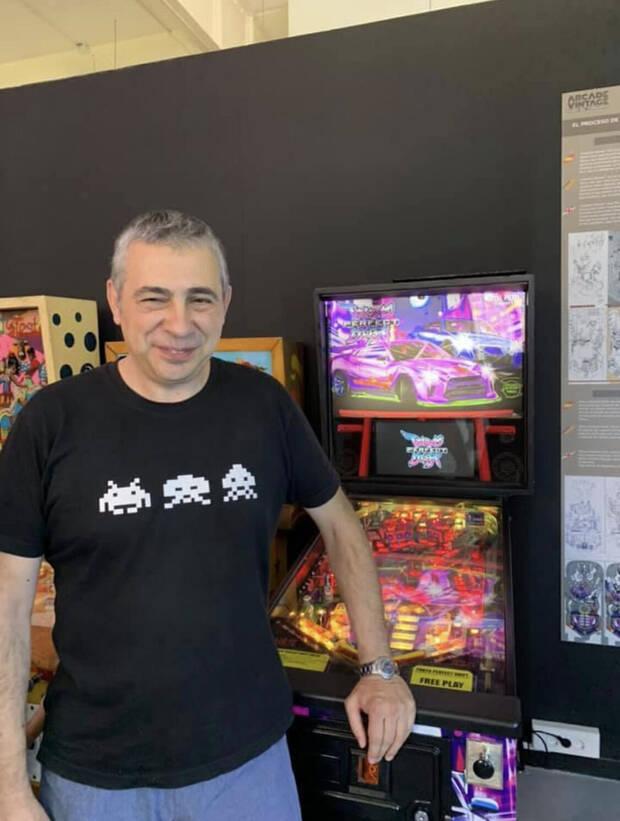 Pablo Crespo es un amante (y coleccionista) de las máquinas del millón.
