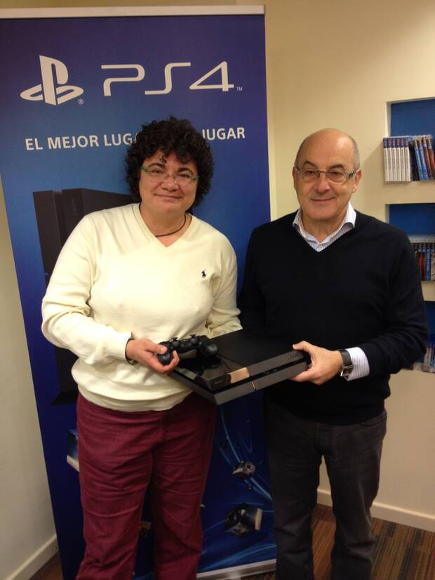 Herranz con James Armstrong, vicepresidente s