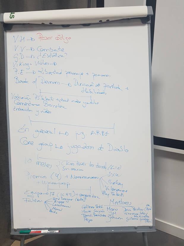 Durante un tiempo De la Nuez participó en el desarrollo de 'Greyfall', que nació como proyecto universitario y no llegó a salir al mercado.