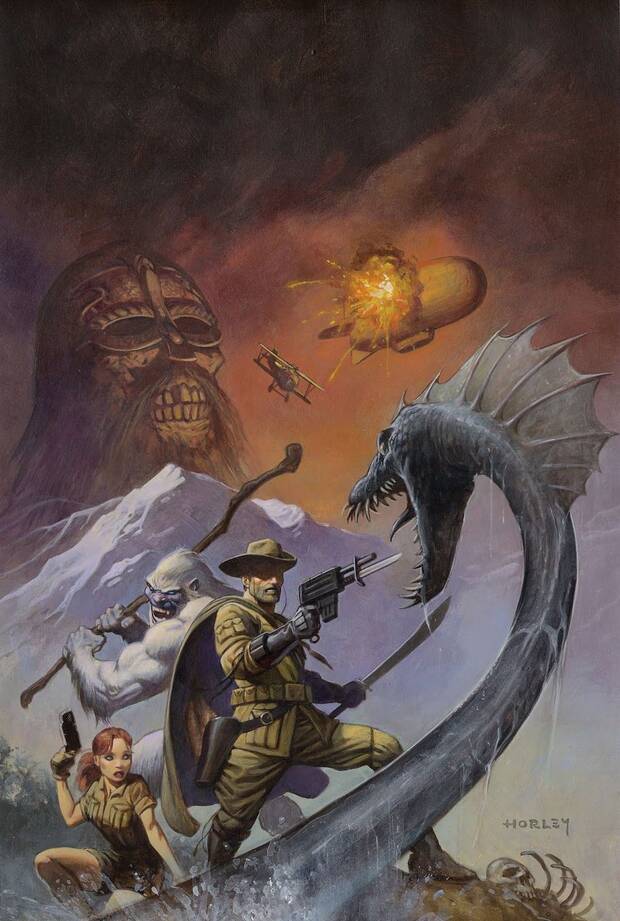 Una posible portada para, quizás, uno de los cómics.