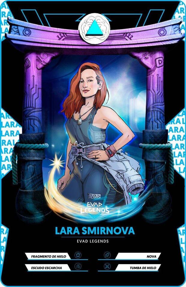 Colaboración de Lara Smirnova con EVAD.