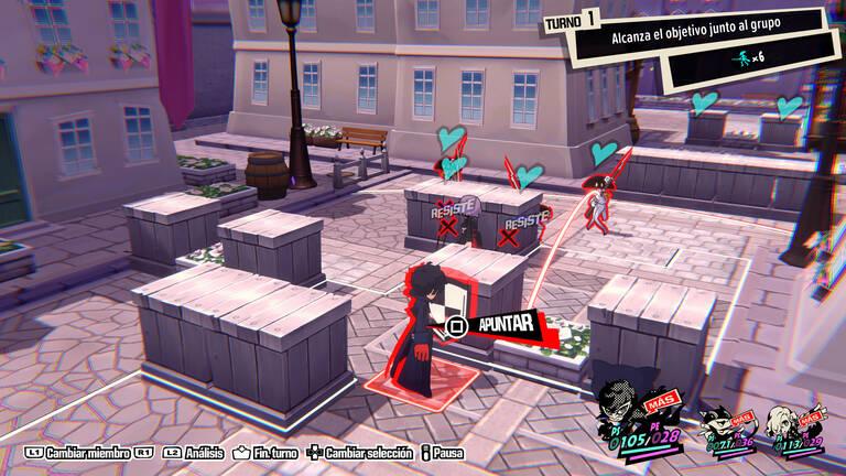 Así es PERSONA 5 TACTICA, el nuevo y sorprendente RPG táctico de Atlus 