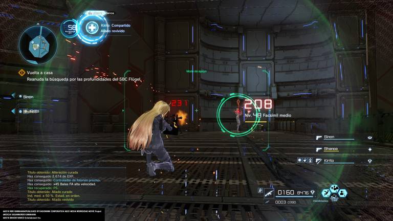 Análisis de Sword Art Online: Fatal Bullet - Generacion Xbox