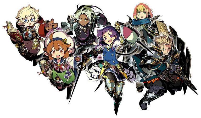 Etrian high quality Odyssey V Beyond The Myth for Nintendo 3DS