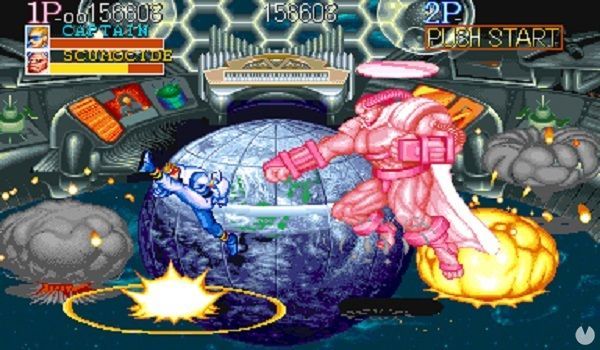 El jefazo final de 'Captain Commando' es un auténtico DOLOR.