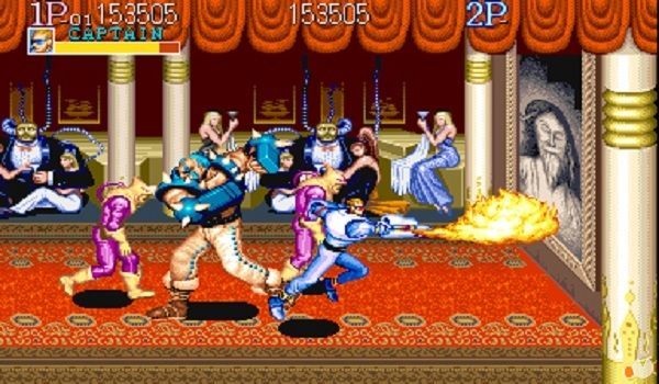 Dos golpes de stick, salto y puñetazo. Si lo ejecutabas con el timing correcto podías conseguir cosas tan chulas como este “Captain Cannon”.