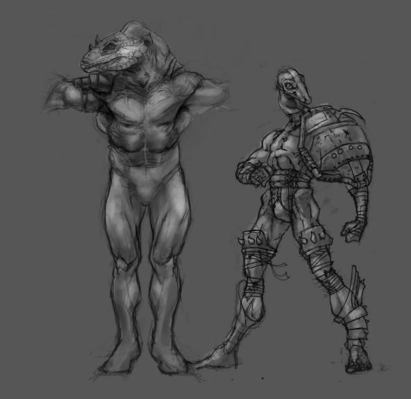 ‘Turok Resurrection’ iba a contar con enemigos inspirados por ‘La isla del doctor Moreau’, algo que parece coincidir con las ilustraciones.