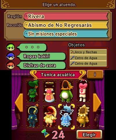 Antes de cada misión podremos seleccionar el traje que queremos llevar.