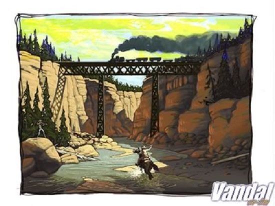 Las ilustraciones demostraban que Rockstar San Diego ya tenía en mente lo que quería hacer con la saga, pero la época y las limitaciones técnicas ponían barreras insalvables.