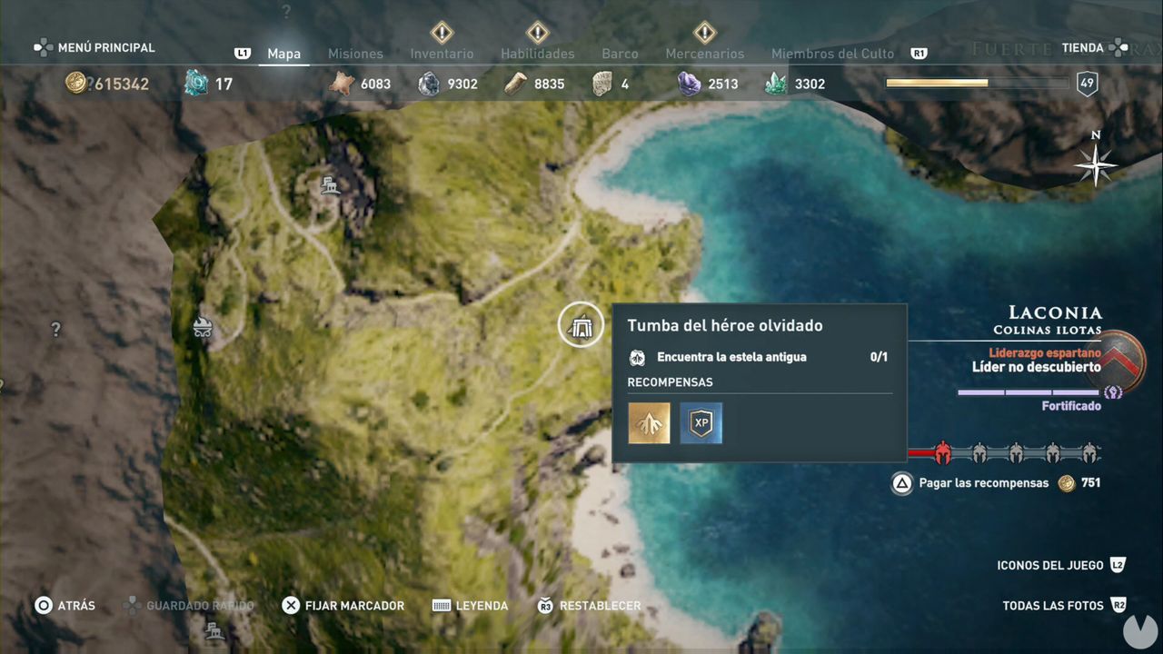 TODAS las Tumbas en Assasin's Creed Odyssey LOCALIZACIÓN