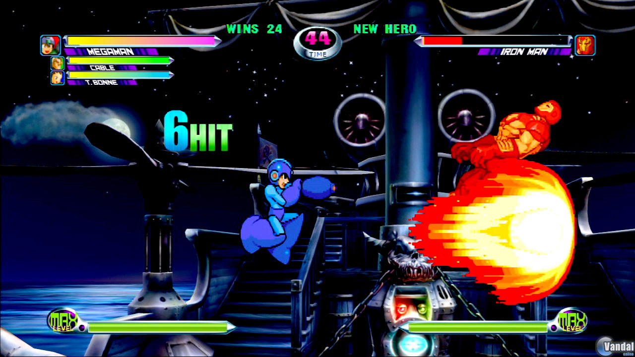 Marvel vs 2 Videojuego (PS2, Dreamcast, PS3, Xbox