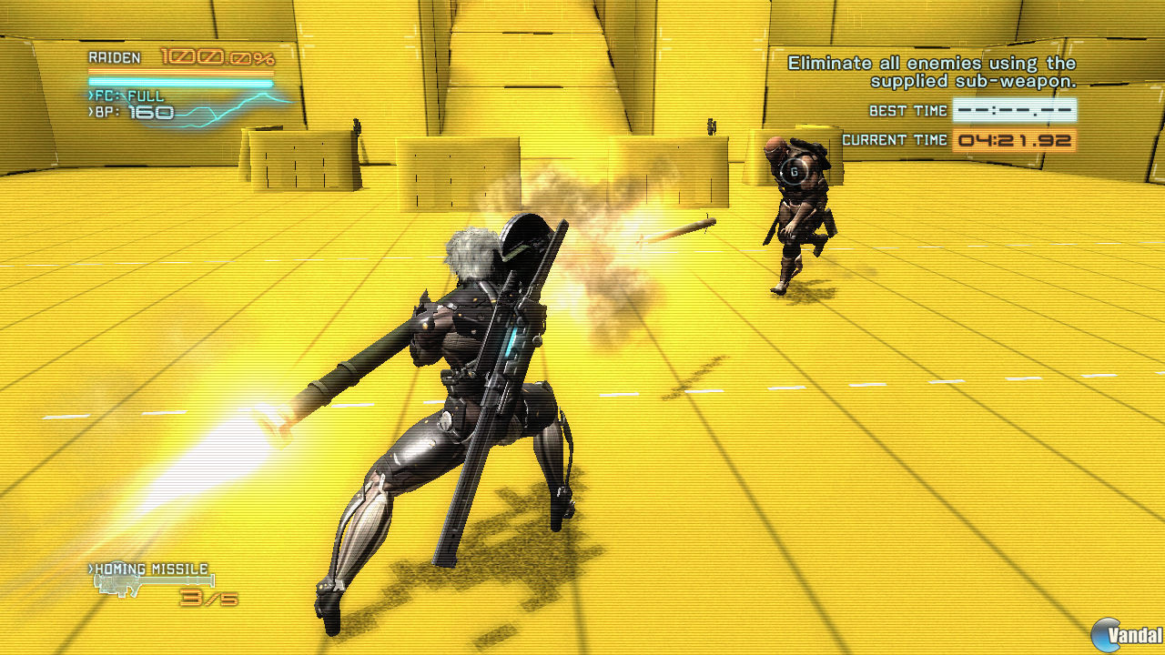 Metal Gear Rising Revengeance sur PS3, Xbox 360 et PC. Metal Gear tranche dans le vif