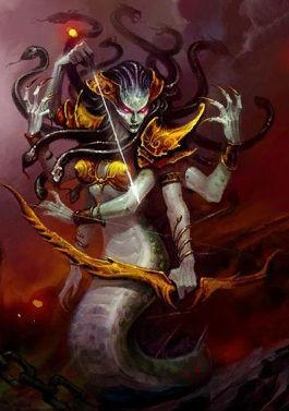 Lady Vashj, la enemiga final de Serpentshrine Cavern.