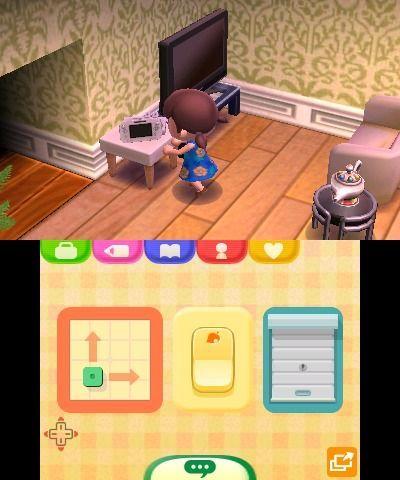 Es mucho más rápido y cómodo mover los objetos como en Happy Home Designer, desde la táctil.