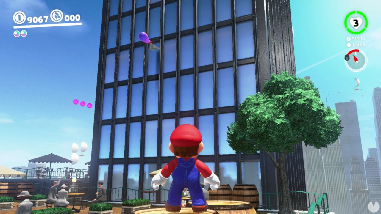 Reino Urbano en Super Mario Odyssey: Energilunas y secretos