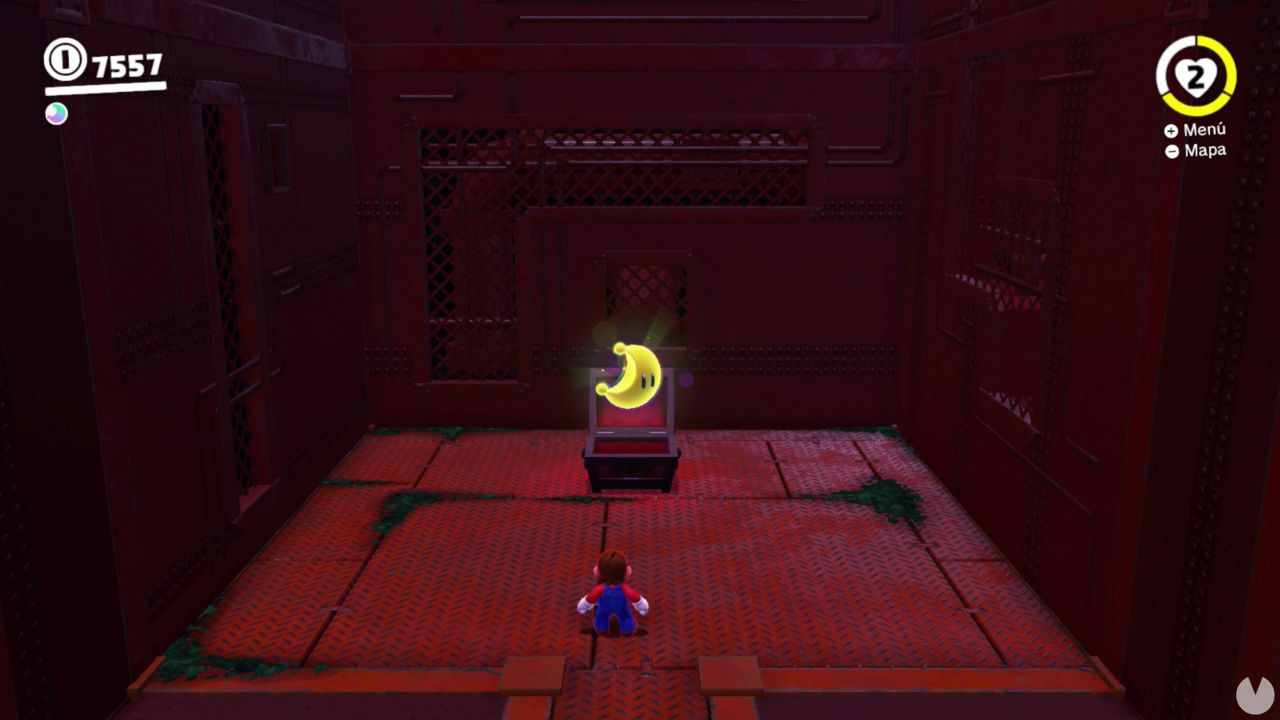 Cara oculta de la luna en Super Mario Odyssey: Energilunas y secretos
