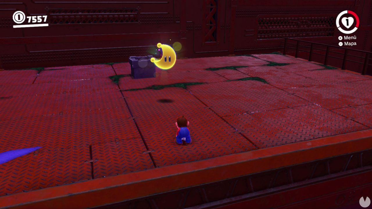 Cara oculta de la luna en Super Mario Odyssey: Energilunas y secretos