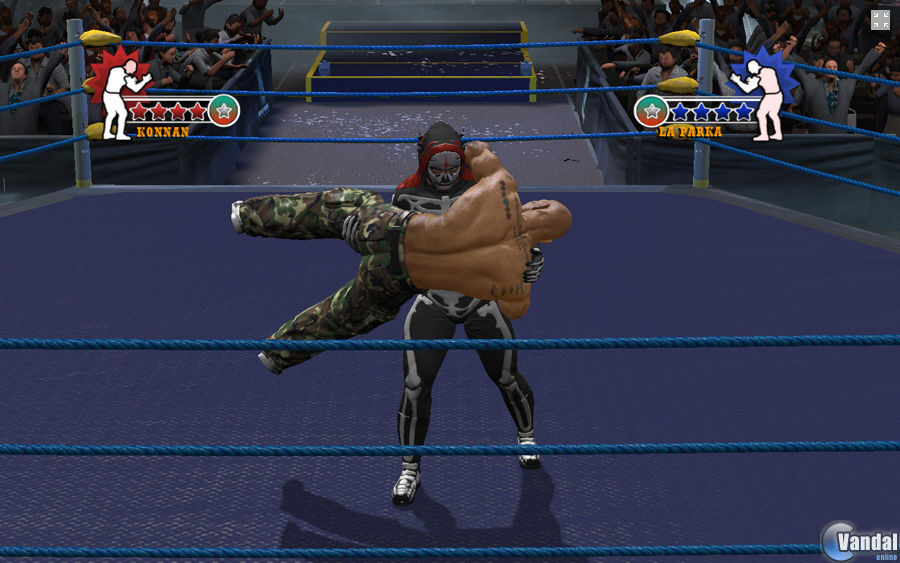 lucha libre aaa heroes del ring psp iso