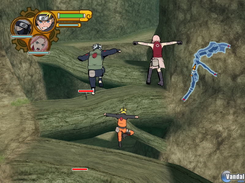 Naruto Shippuden Ultimate Ninja 5 Videojuego Ps2 Vandal