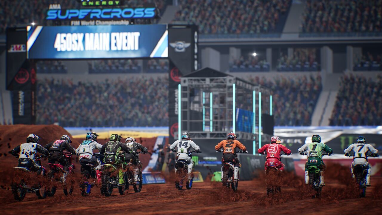 Monster Energy Supercross 5 Videojuego (Xbox One, PS4, PS5 y Xbox