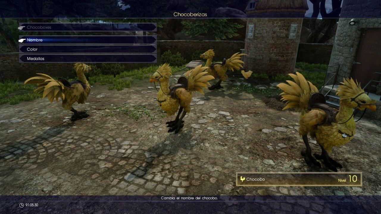 Chocobos en Final Fantasy XV Todo lo que necesitas saber