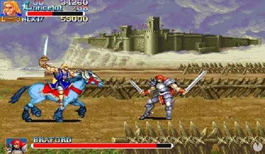 Algunos escenarios del juego eran preciosos. Que la vista del castillo no te distraiga del jefazo que te aguarda.