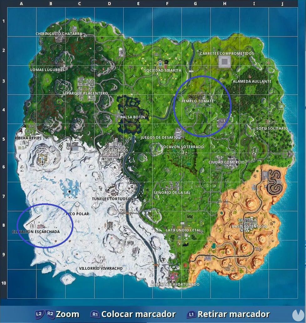 Fortnite Battle Royale Desaf os Semana 2 Temporada 7 SOLUCI N Y 