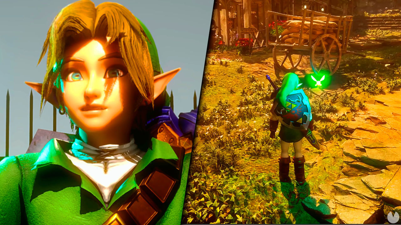 Zelda Ocarina of Time luce impresionante a 4K en este remake fan en