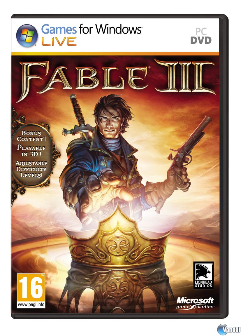 Fable III - Videojuego (Xbox 360 y PC) - Vandal