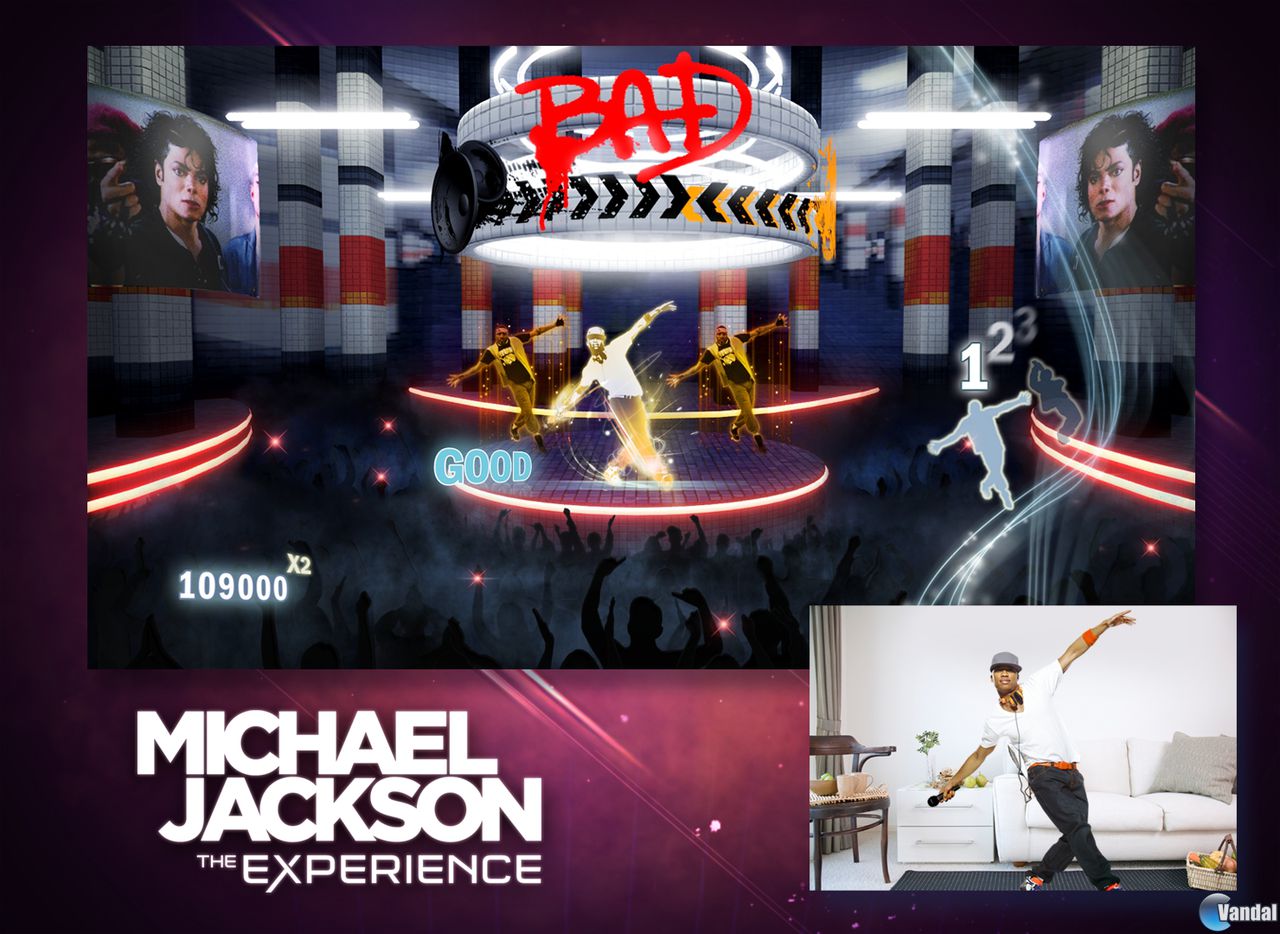 Michael Jackson The Experience Videojuego (Xbox 360, PS3, Wii