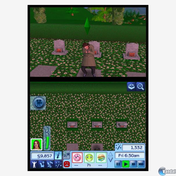Los Sims 3 3DS Videojuego (Nintendo 3DS) Vandal