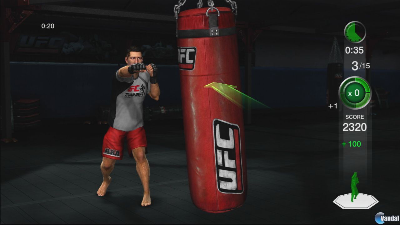 Jeu UFC Trainer - Xbox 360 Kinect PAL FR Complet En Boîte, Bon état, édition Fitness