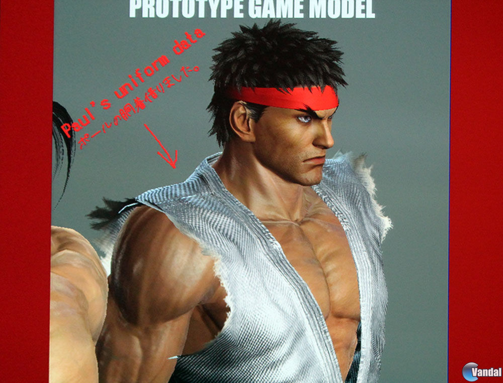 Un apaño provisional: Ryu con el cuerpo de Paul