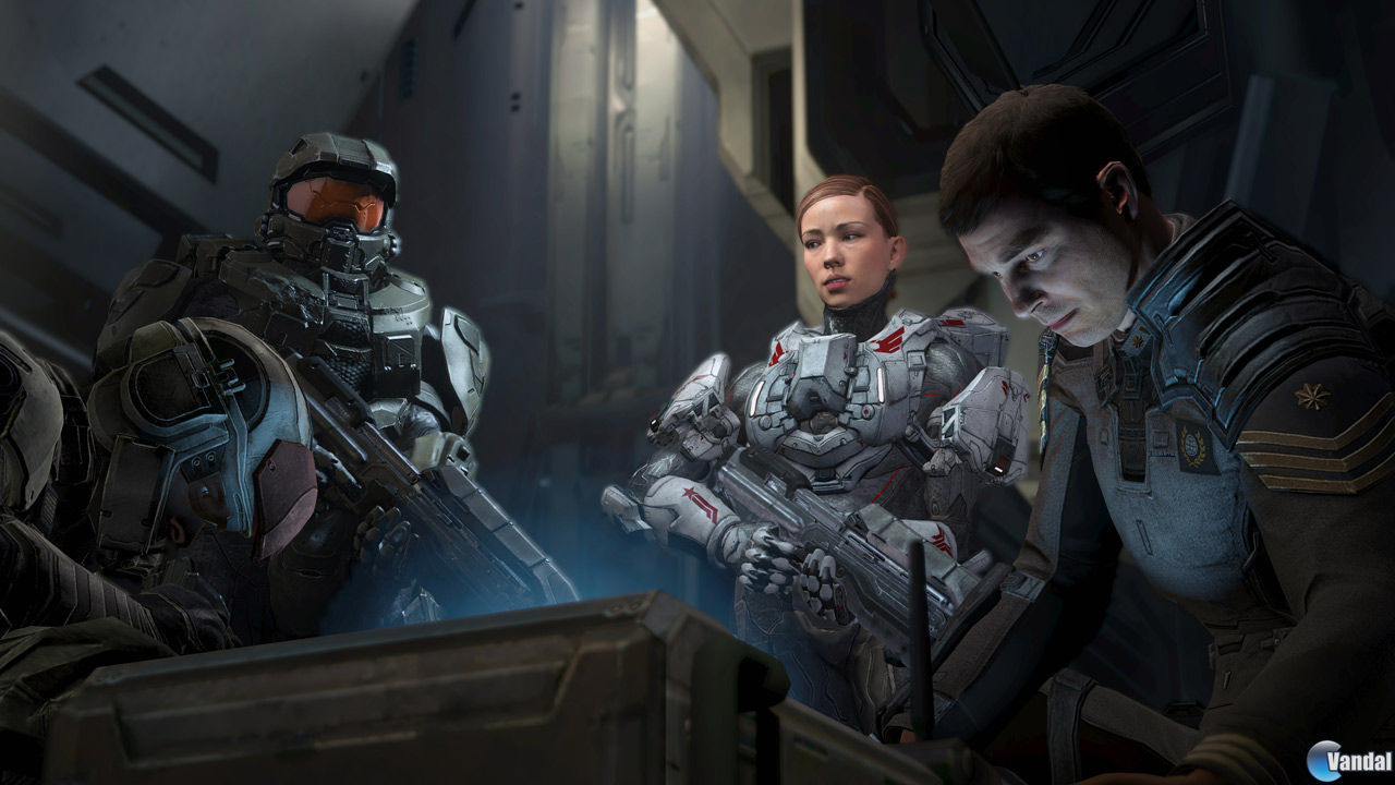 Kevin Franklin y Halo 4 4