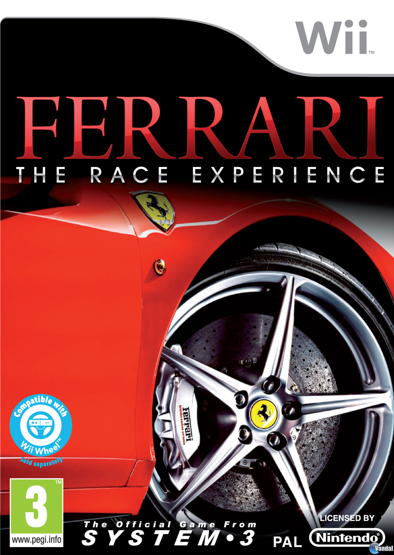 Ferrari: The Race Experience (Deluxe) – Jeu Wii – PAL – Très Bon État