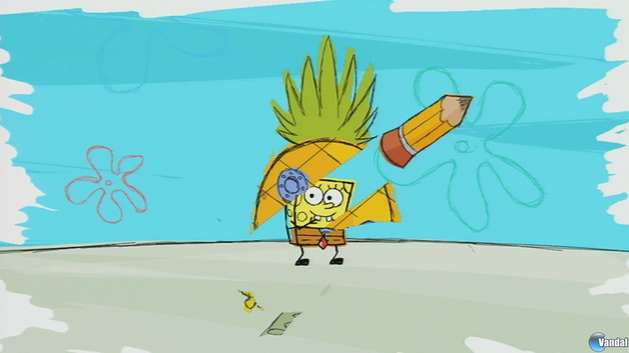 Bob Esponja El Garabato uDraw Videojuego (Wii) Vandal