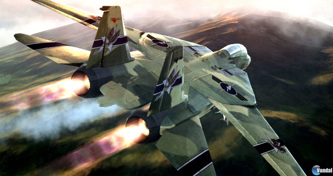 Top Gun Hard Lock Videojuego (Xbox 360, PC y PS3) Vandal