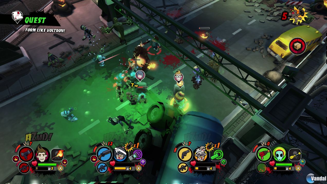 All Zombies Must Die! XBLA Videojuego (Xbox 360, PC y PS3) Vandal