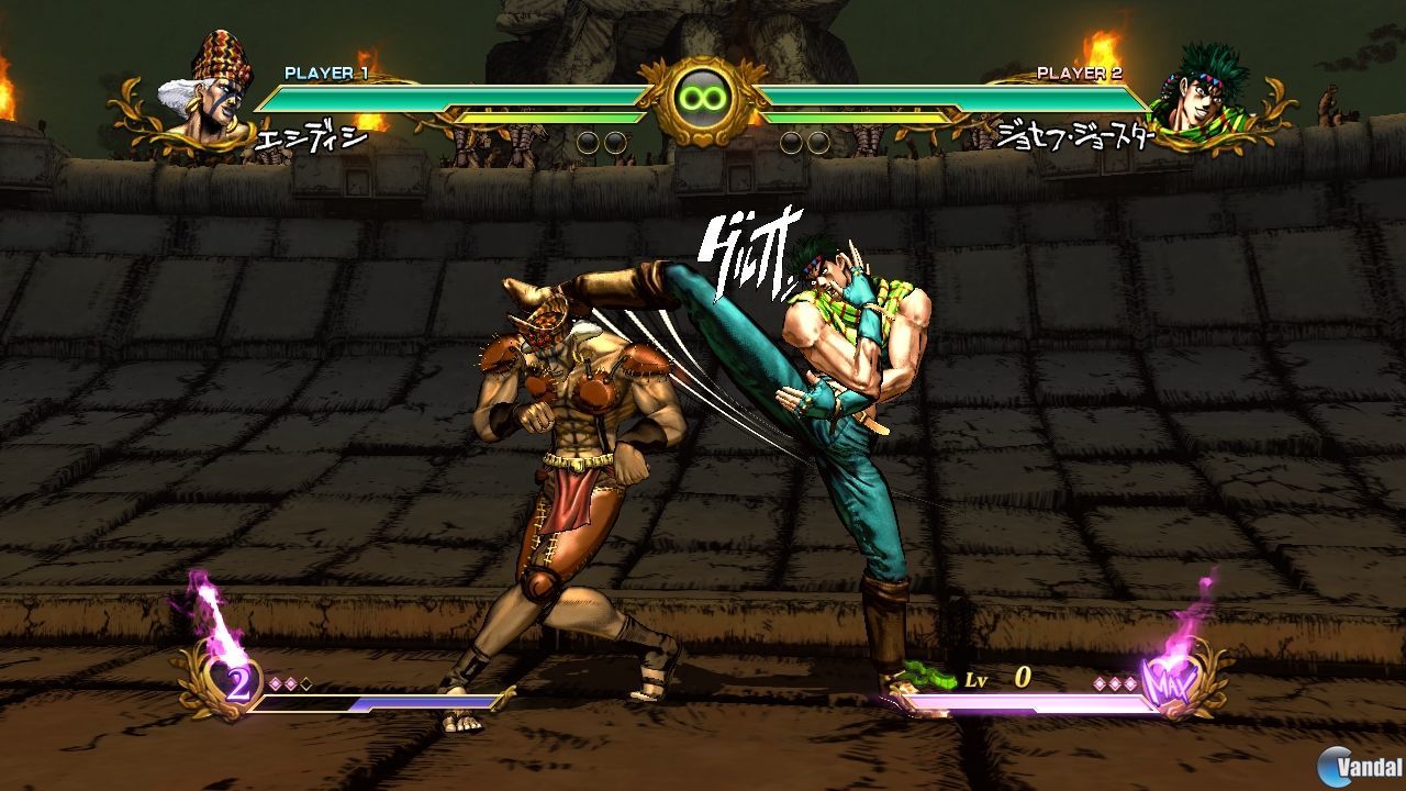 Jojo bizarre adventure all star battle ps3 как играть