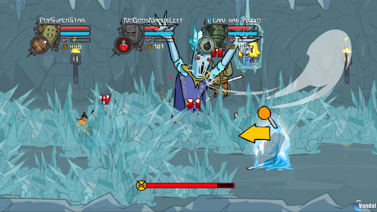 Castle Crashers Videojuego (PC, PS3 y Xbox 360) Vandal