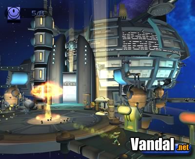 Ratchet & Clank Totalmente a Tope Videojuego (PS2) Vandal