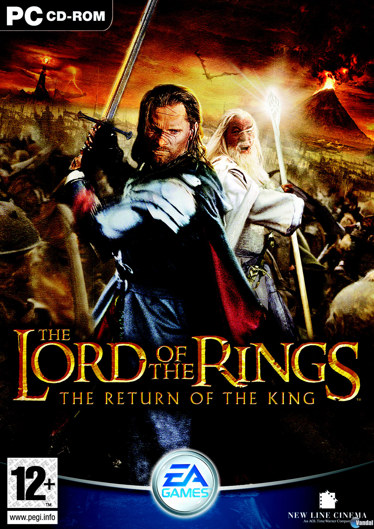 herr der ringe pc spiel El Señor de los Anillos: El Retorno del Rey - Videojuego (PS2, GameCube
