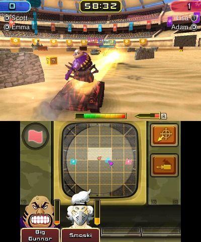 Podemos jugar incluso en modo Descarga, modalidad que permite la participación de hasta seis usuarios a la vez en conexión local.