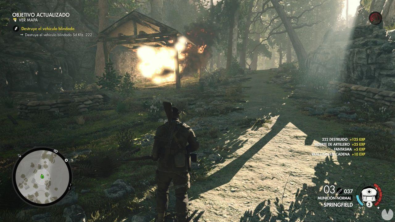 Sniper Elite 4 Destruir Cañon Ferroviario