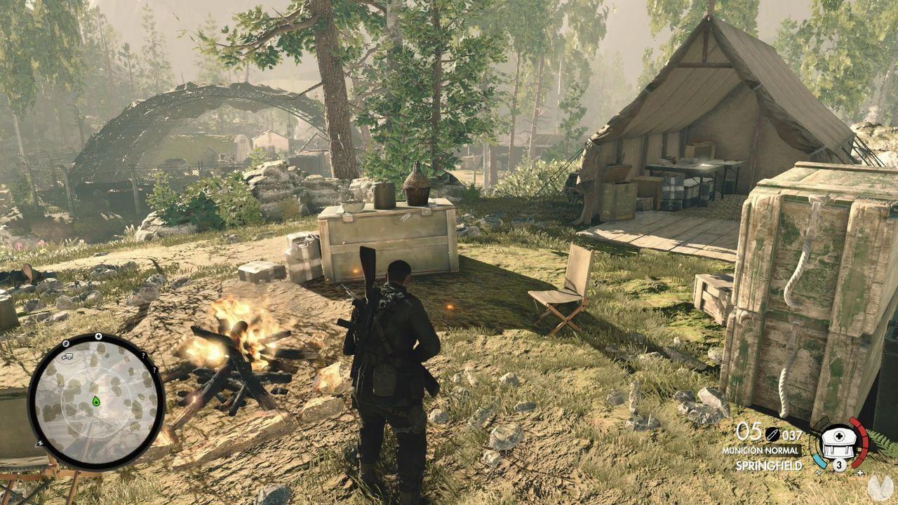 Sniper Elite 4 Destruir Cañon Ferroviario