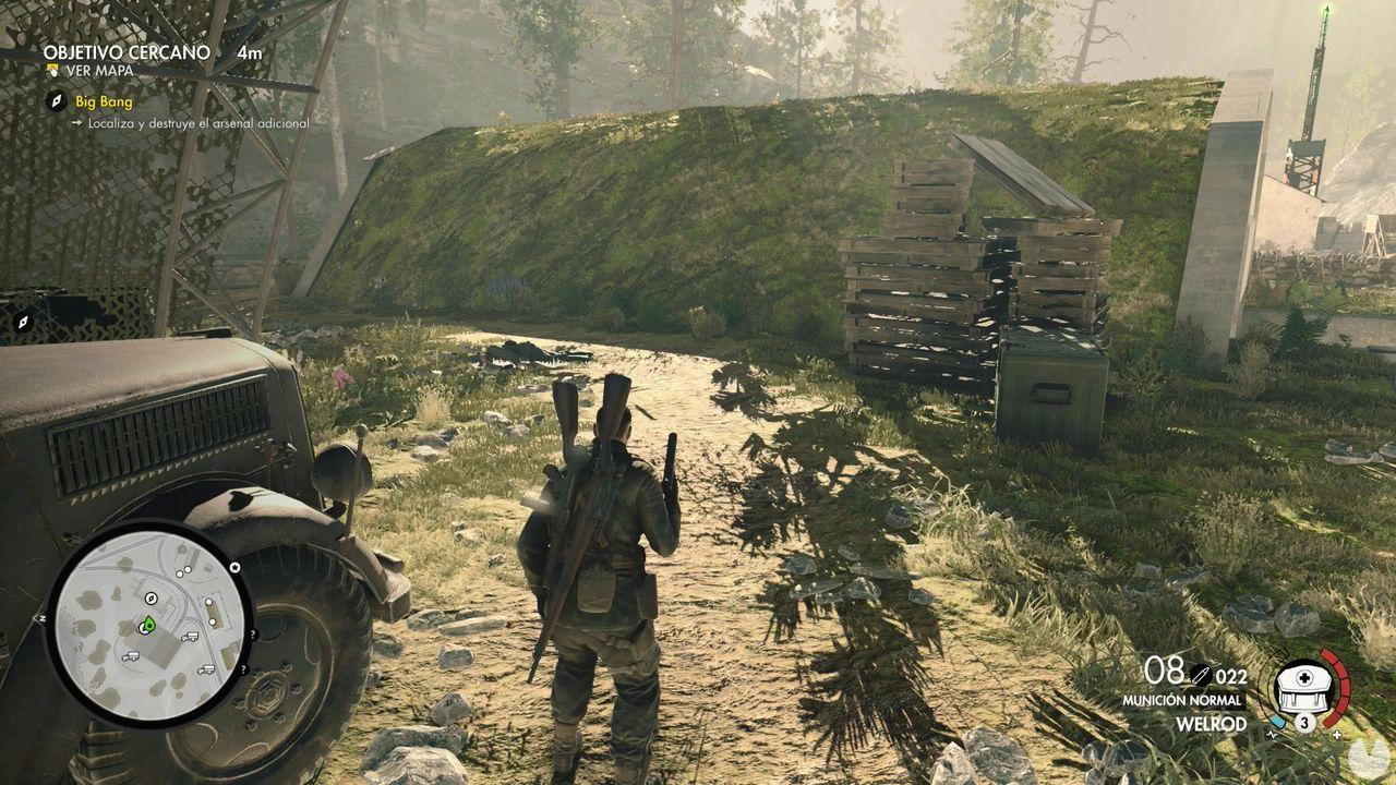 Sniper Elite 4 Destruir Cañon Ferroviario
