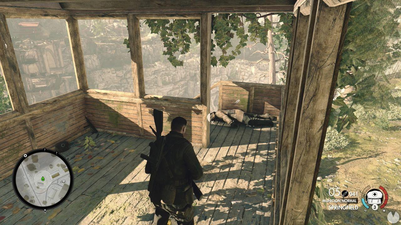 Sniper Elite 4 Destruir Cañon Ferroviario