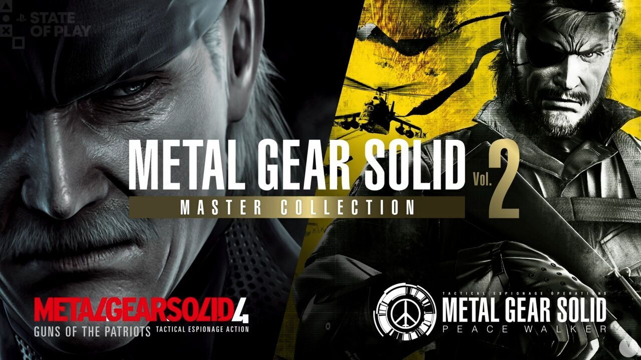 Konami lo hace oficial: Metal Gear Solid Master Collection Vol. 2 ...
