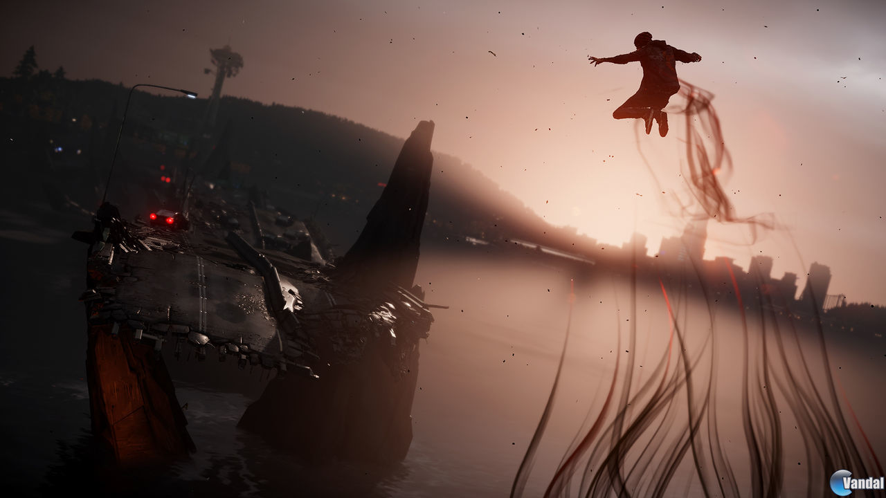 infamous second son неон