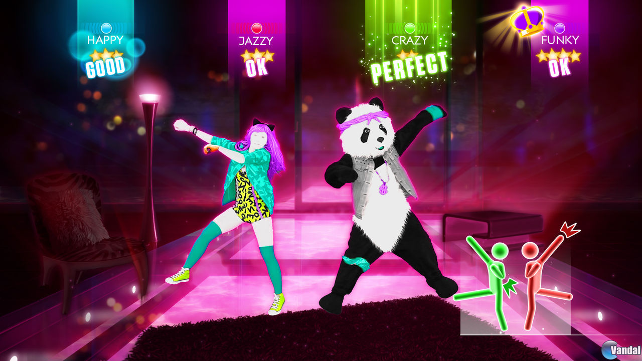 Just Dance 2014 Videojuego Wii Xbox 360 Ps4 Wii U Ps3 Y Xbox One Vandal